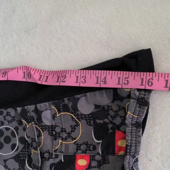 Disney Black and Gray Short Sleeve Scrub Top S - Picture 8 of 8